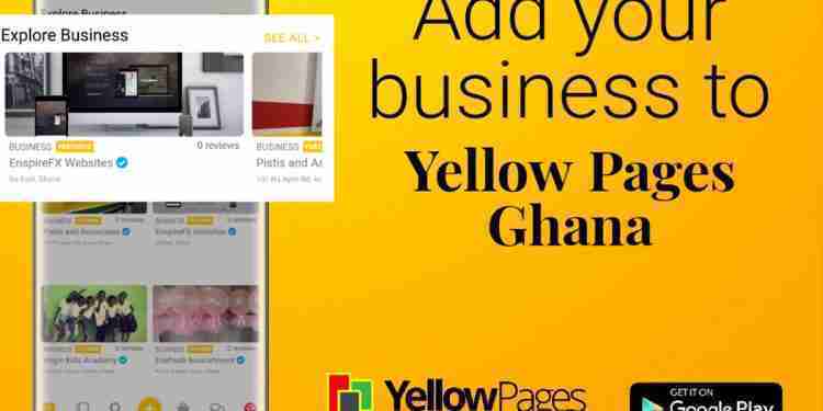 Yellow Pages Ghana Business Directory Launches Beautiful Free Android Mobile App - Ghana News