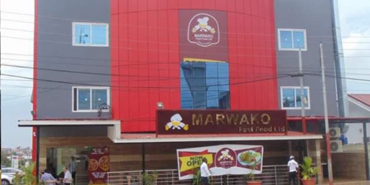East Legon branch of Marwako Fast Food