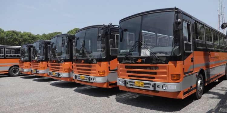 MMTL gets 45 new buses, 55 more to be delivered
