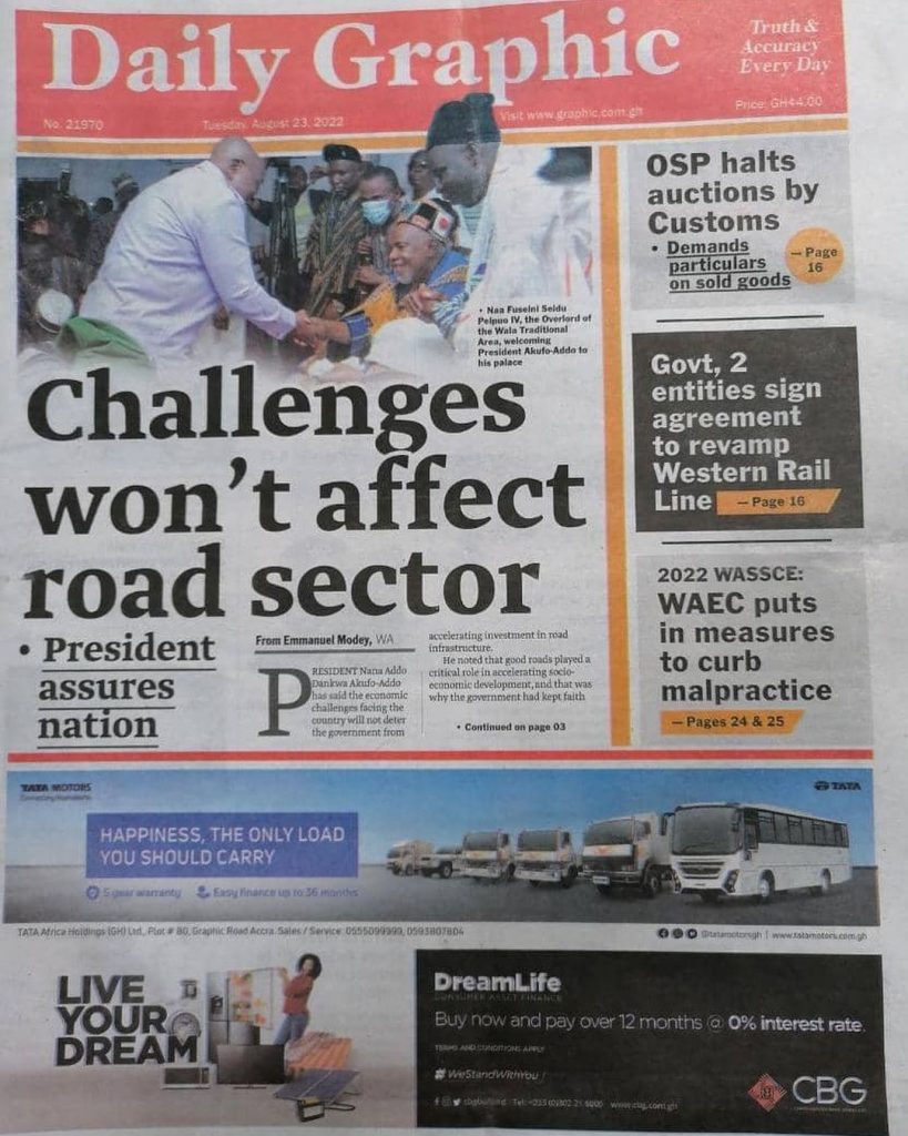 Daily Graphic Newspaper - August 23