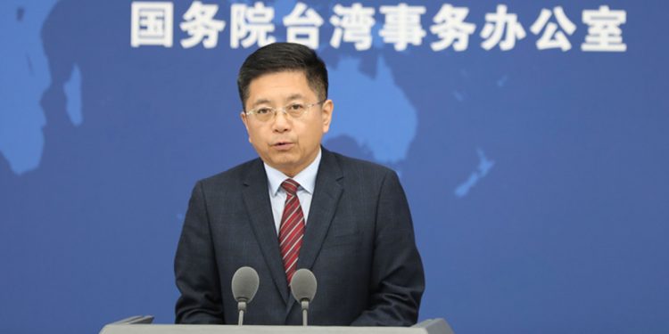 Ma Xiaoguang, spokesperson for the Taiwan Affairs Office of the State Council. [Photo/people.com.cn]