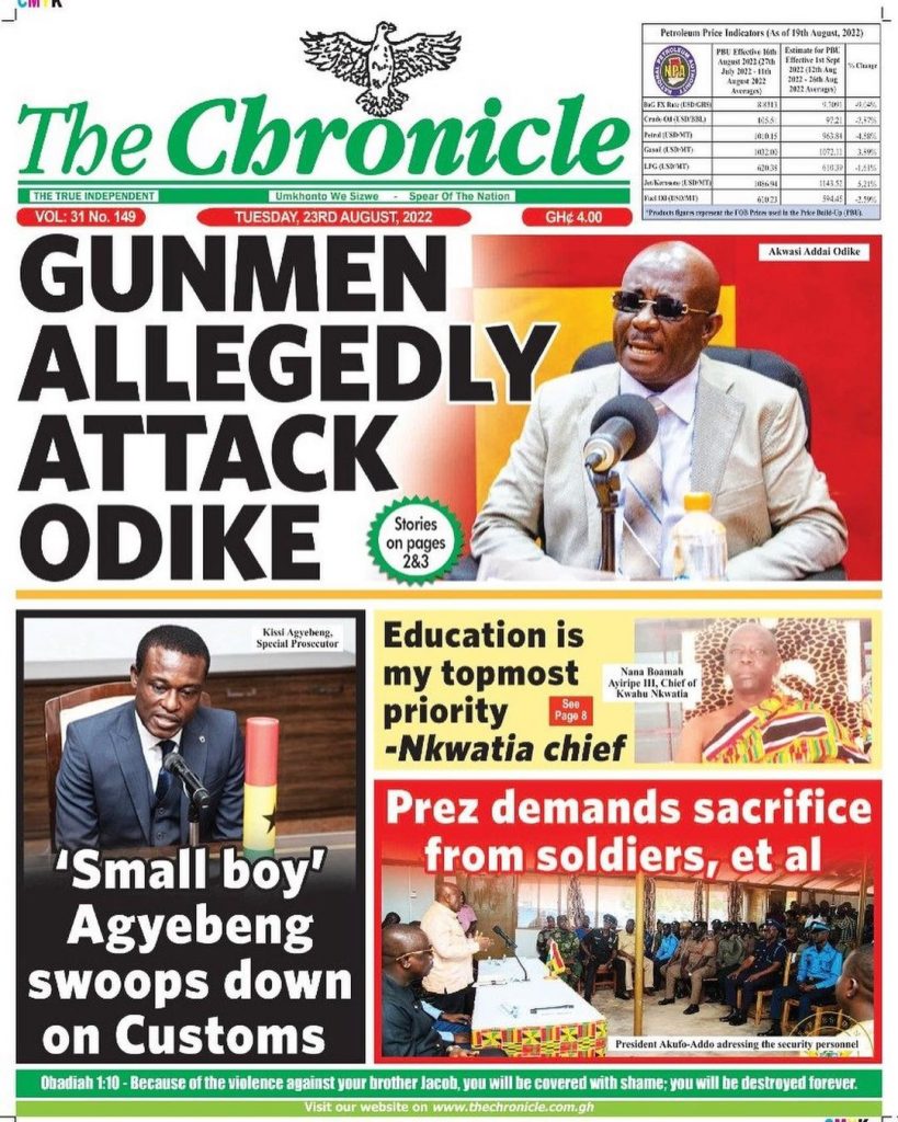 The Chronicle Newspaper - August 23