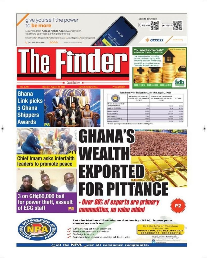 The Finder Newspaper - August 22