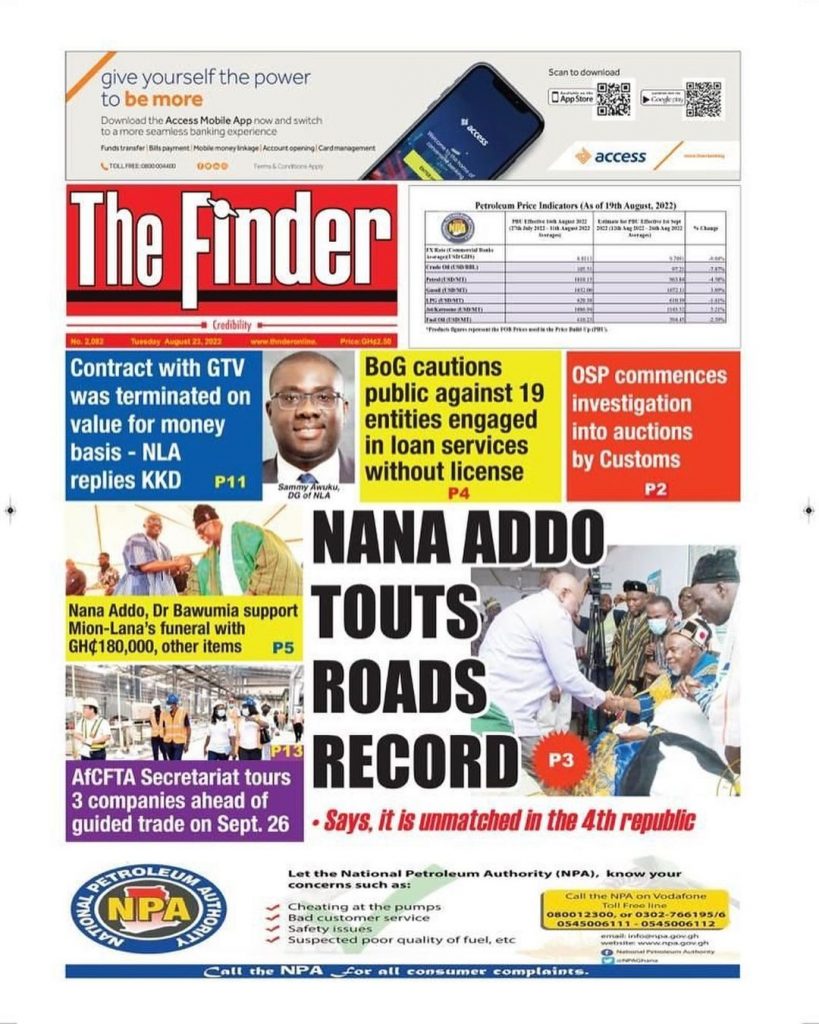 The Finder Newspaper - August 23
