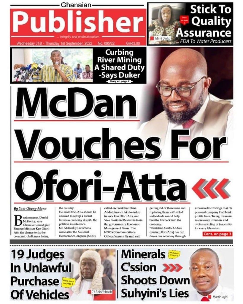 Ghanaian Publisher - August 31