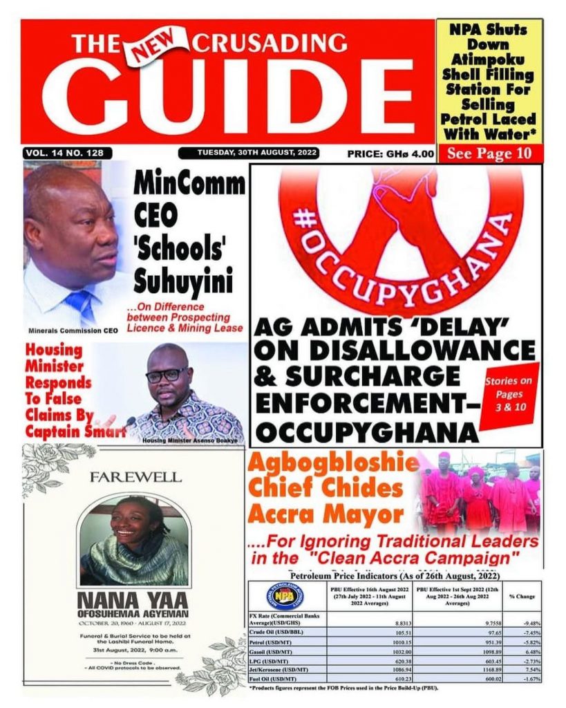 The New Crusading Guide Newspaper - August 30