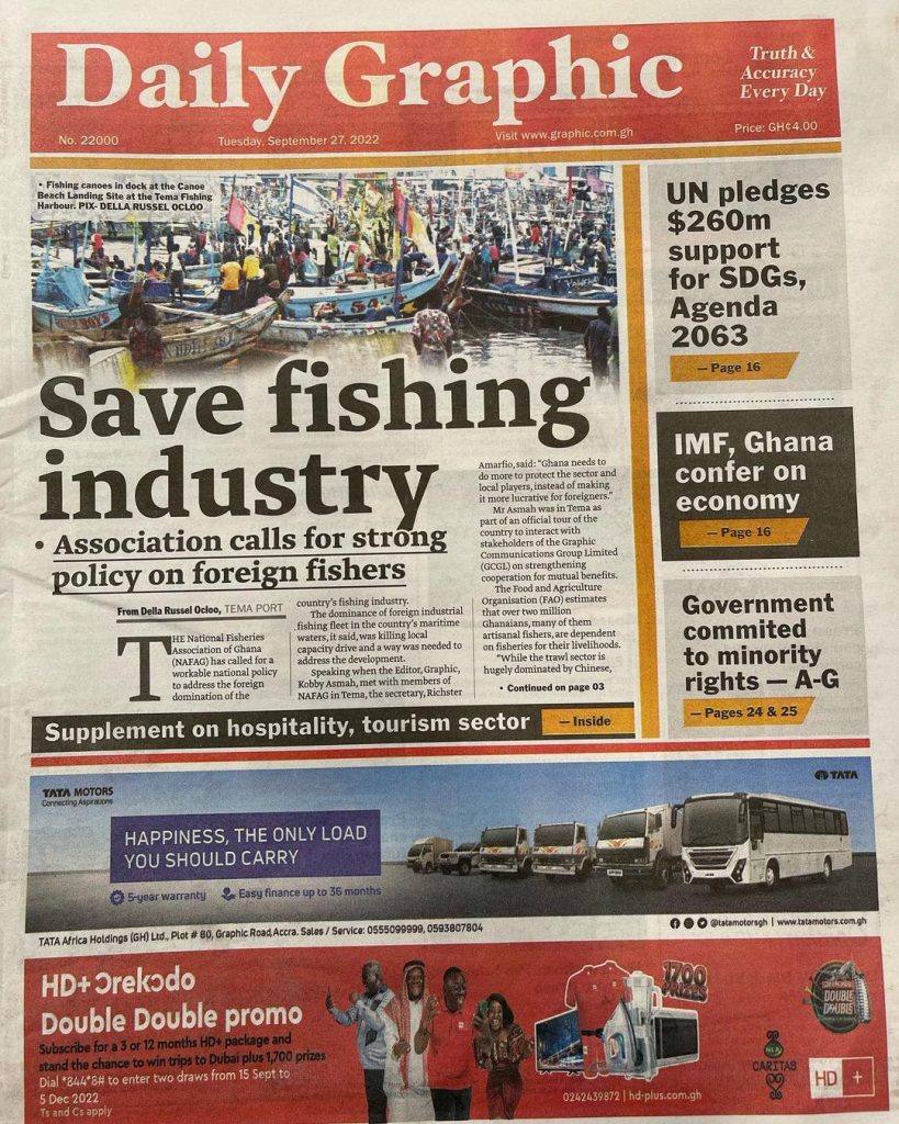 Daily Graphic Newspaper - September 27