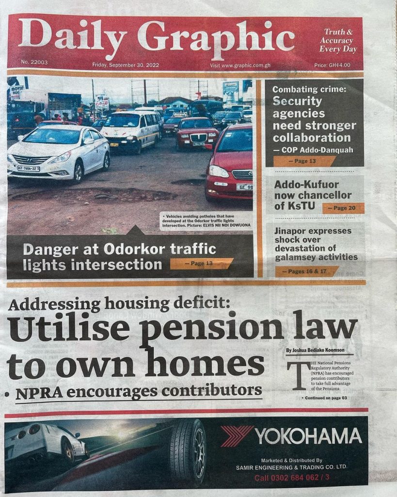 Daily Graphic Newspaper - September 30