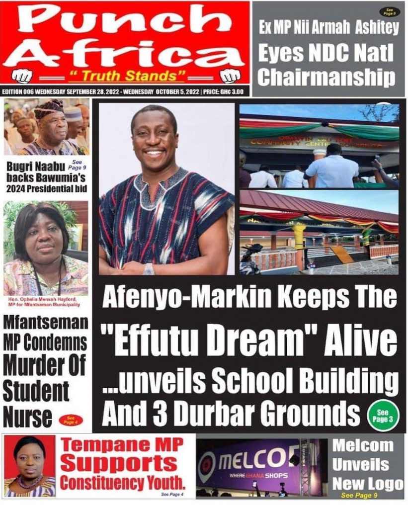 Punch Africa Newspaper - September 28