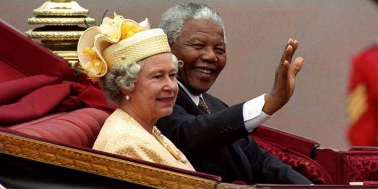 Queen Elizabeth II & Nelson Mandela