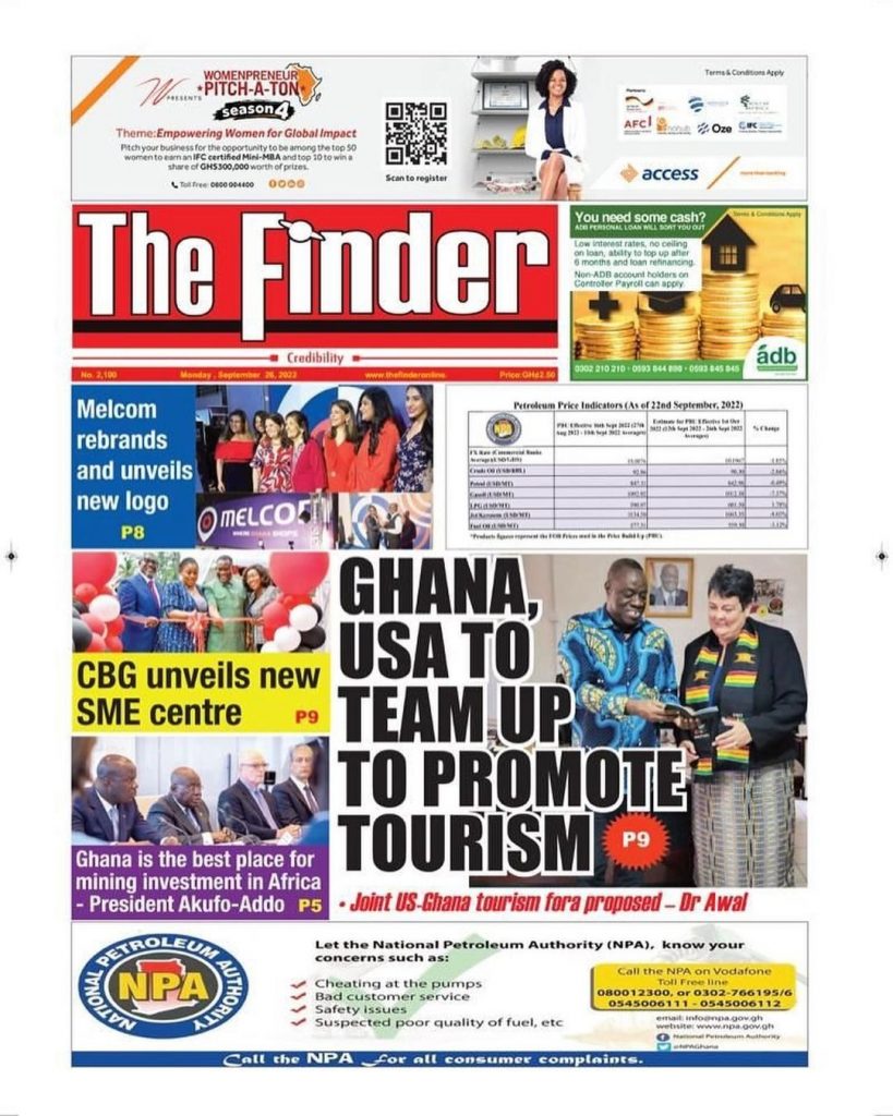 The Finder Newspaper - September 26