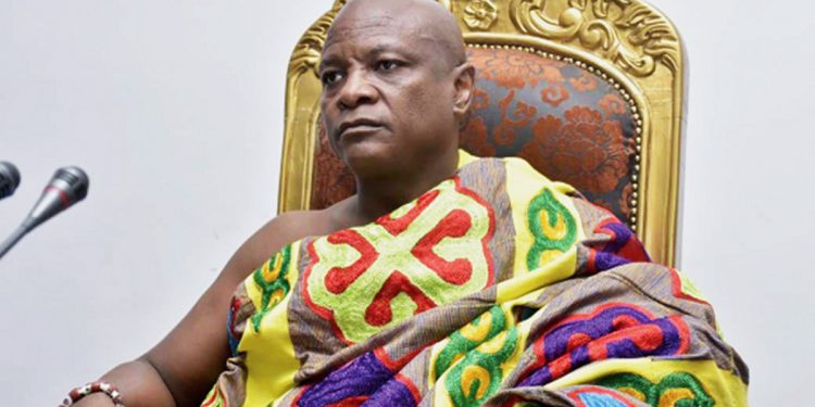 Togbe Afede XIV, the Agbogbomefia Paramount Chief of Asogli State