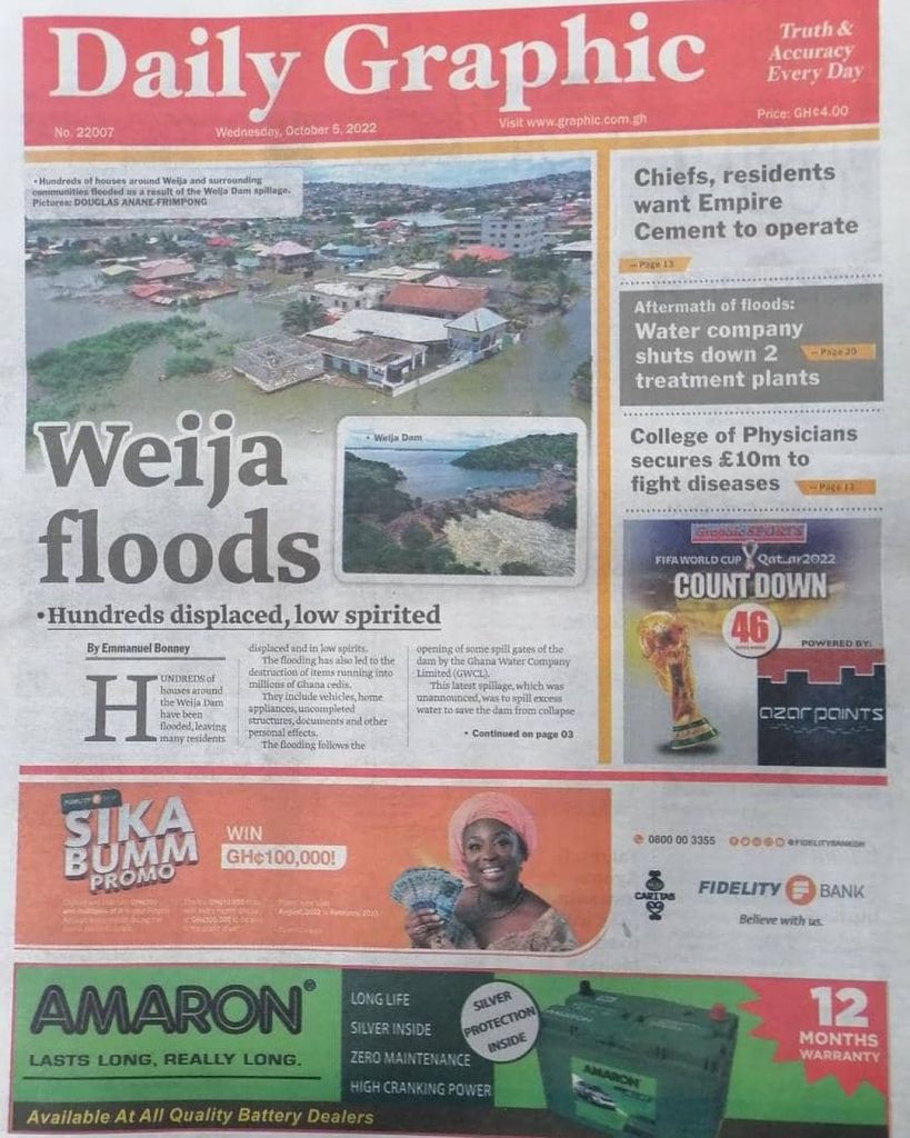 Daily Graphic Newspaper - October 5