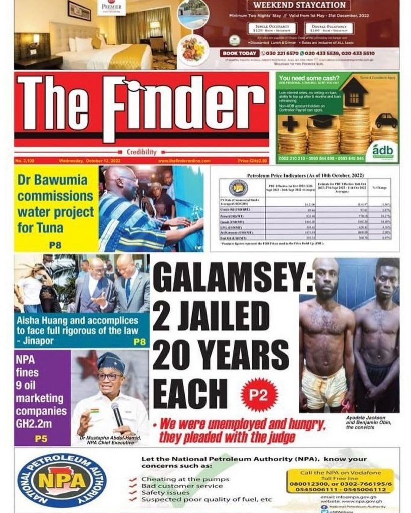 The Finder Newspaper - October 12
