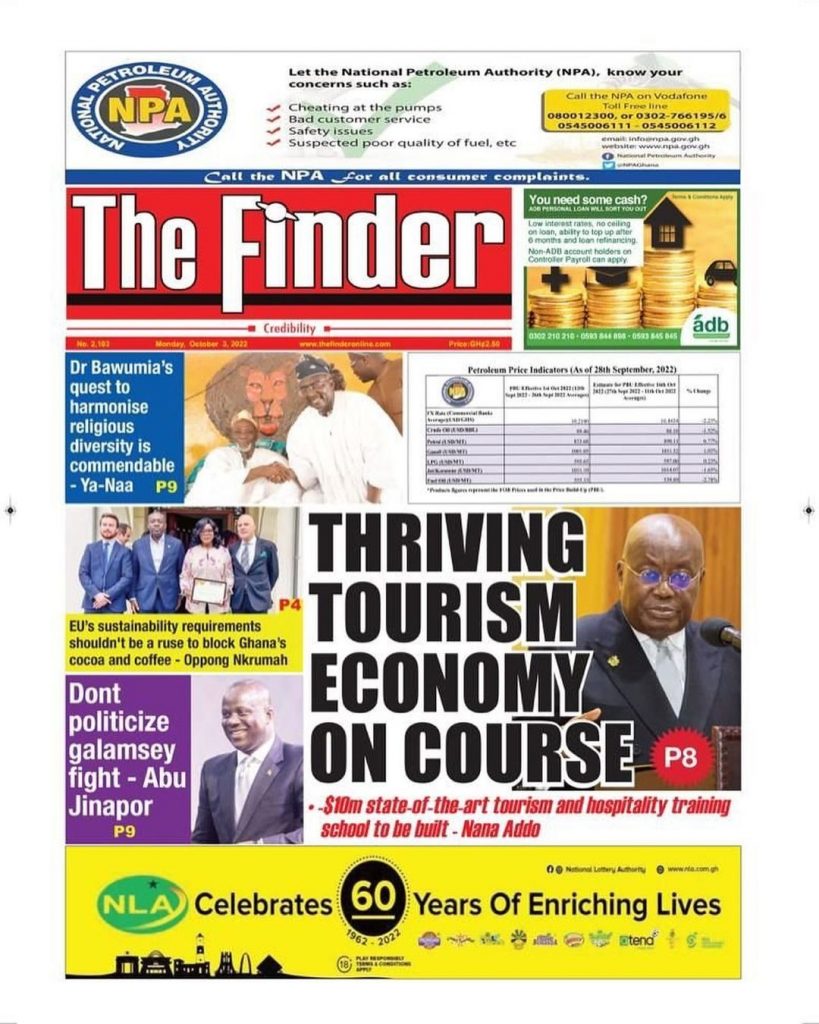 The Finder Newspaper - October 3