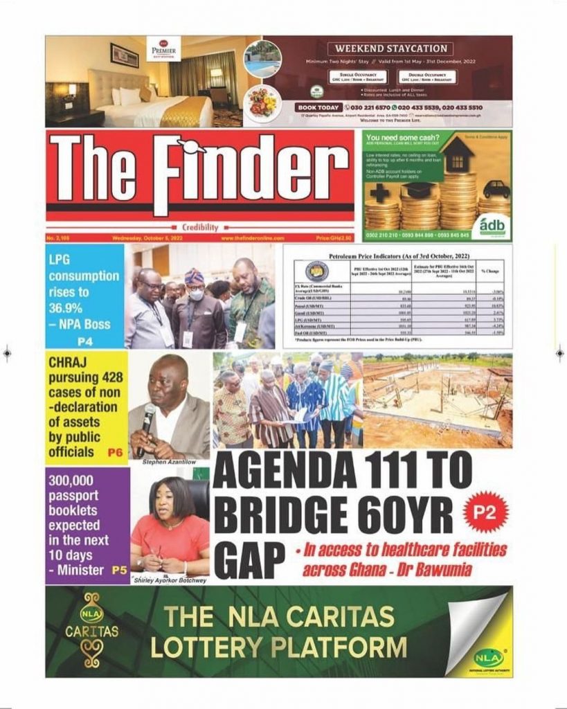 The Finder Newspaper - October 5