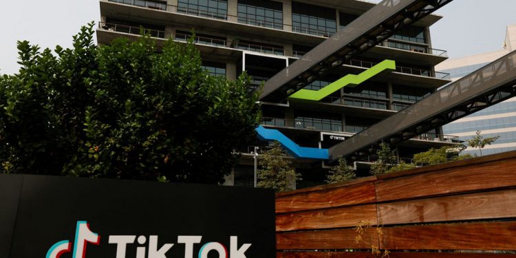The U.S. head office of TikTok is shown in Culver City, California, U.S., September 15, 2020. REUTERS/Mike Blake