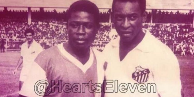 FLASHBACK- Accra Hearts of Oak vs Santos FC- When Pele led Brazil's Santos in a 2-2 draw against Hearts