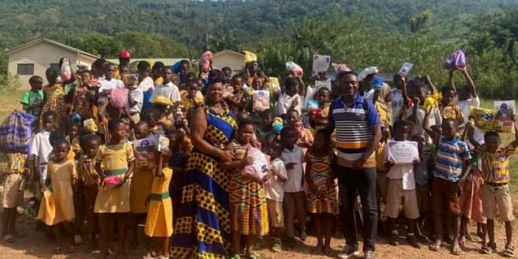 Benemef Foundation donates to Peki Adzokoe R.C. School